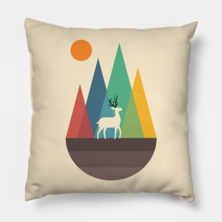 Step Of Autumn Pillow