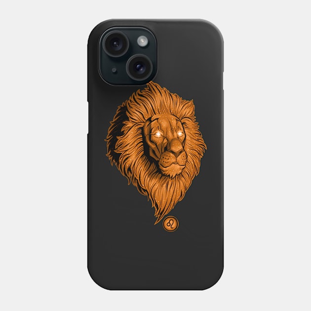 Leo Astrology Phone Case by Robbgoblin