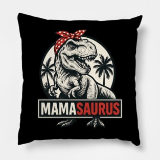 Mamasaurus Rex – Roaringly Awesome Mama T-Shirt Pillow