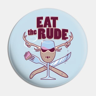 Eat the Rude Pin