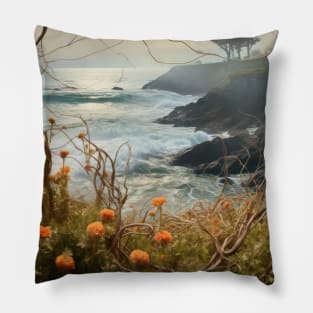 Bluffs Blossom Tendrils Pillow