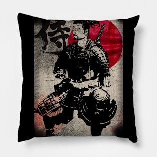 Samurai Japanese Style Manga Bushido Pillow