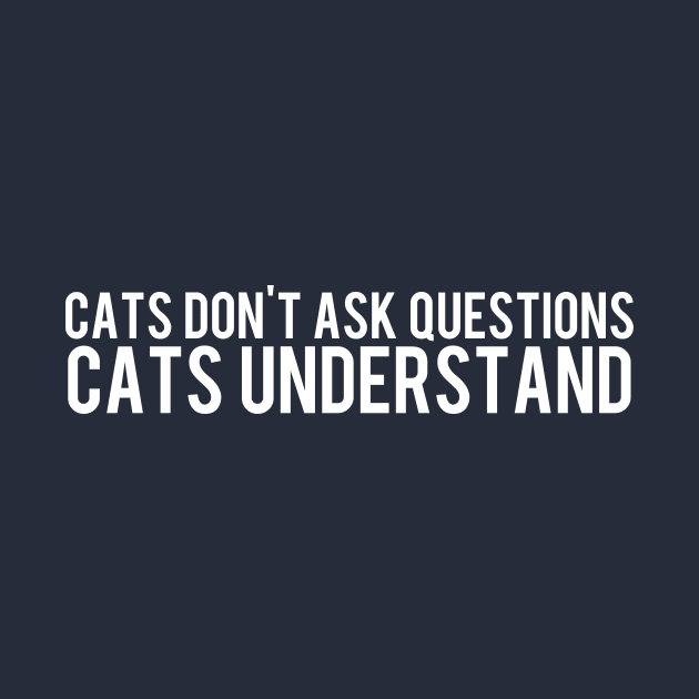 Cats Understand by Spaghetees