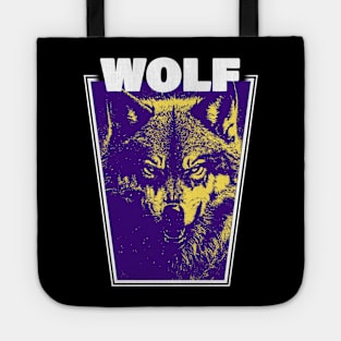 Angry Wolf Nature Tote