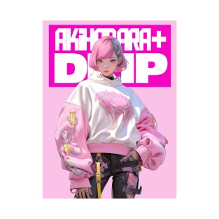 AKIBA DRIP - ⬜💗⬜ K-POP IDOL - ASIAN ANIME GIRL ⬜💗⬜ OVERSIZED HOODIE I ⬜💗⬜ T-Shirt