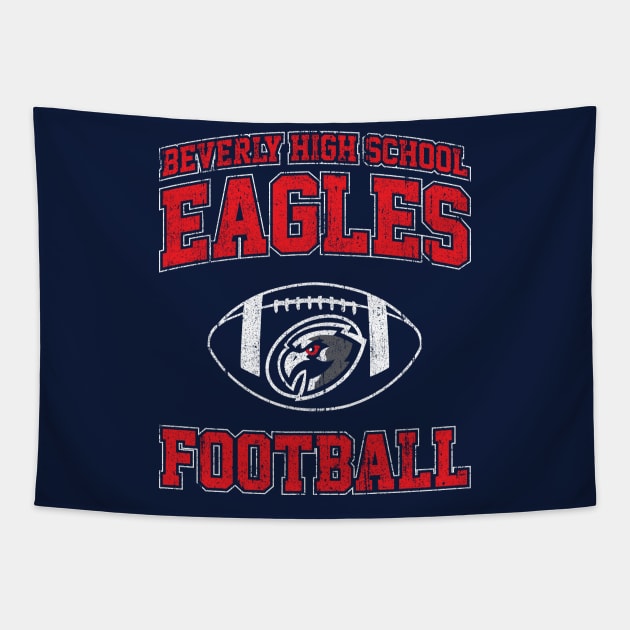 Beverly High School Eagles Football (Variant) Tapestry by huckblade