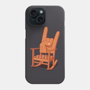 This Chair Rocks! - funny rock 'n' roll rocking chair joke Phone Case