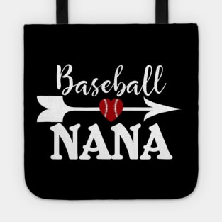 Baseball NANA Proud Grandma Mothers Day Tote