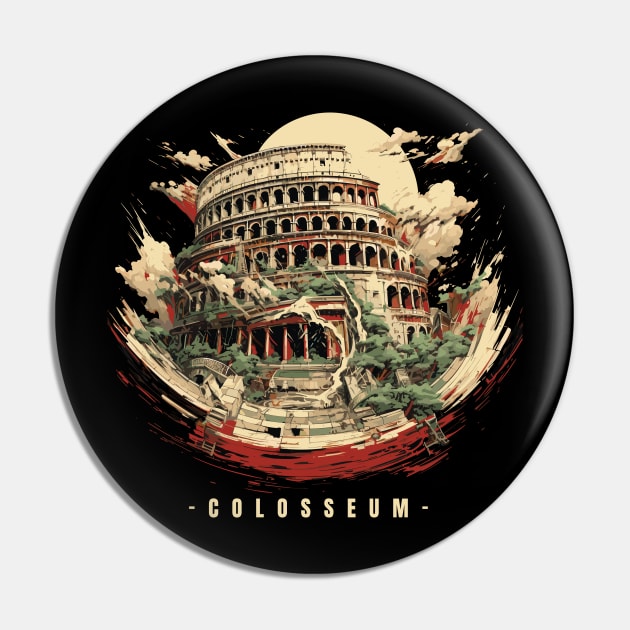 Colosseum Pin by Yopi