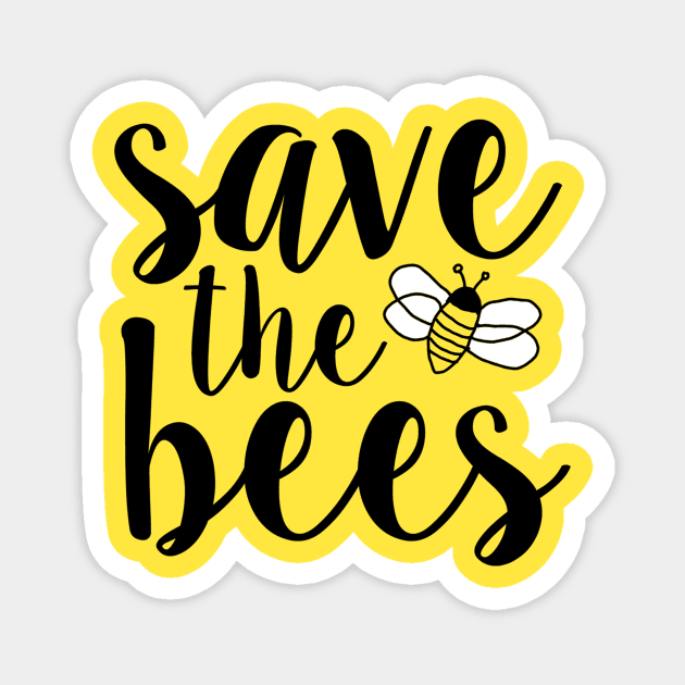 Save the Bees Magnet by lolosenese