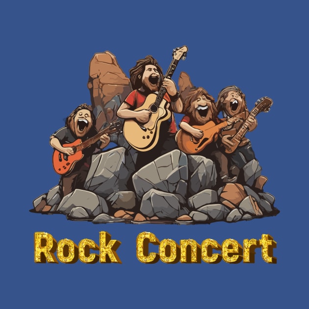 Rock Concert Humor by Glenn’s Credible Designs