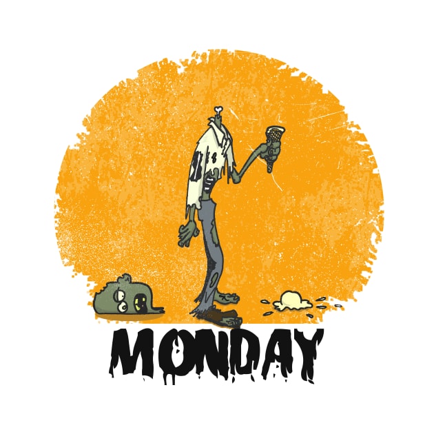 Monday Zombie (Light) by Jeffw