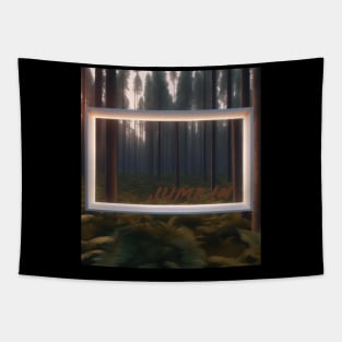 Forest Portal Jump In Tee Tapestry