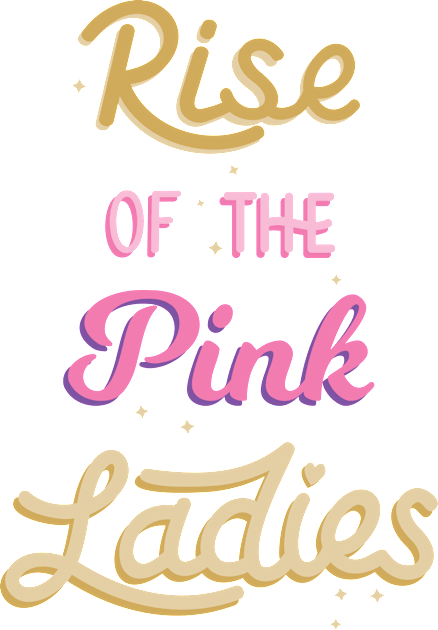 Rise of the pink ladies Kids T-Shirt by Aestrix