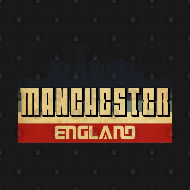 Manchester Vintage UK by CTShirts