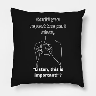 For Coffee Lovers Pillow