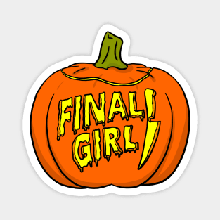 Final Girl Jack-o-lantern Magnet