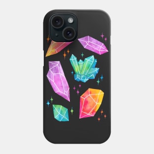 Watercolor Crystals | Nikury Phone Case