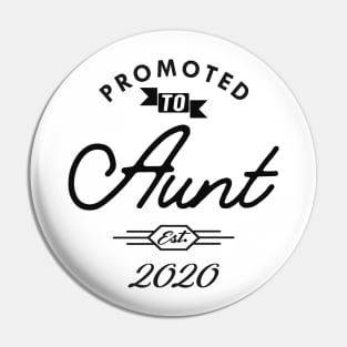 New Aunt - Promoted to aunt est. 2020 Pin