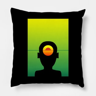 Sun Head Pillow