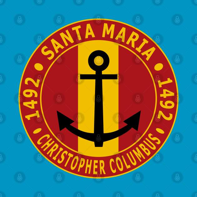 Santa Maria - Christopher Columbus by Lyvershop