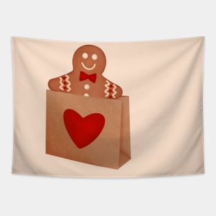 Gingerbread man Tapestry