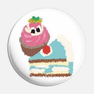 Funny cake Pin