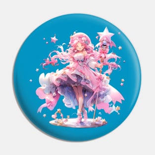 Kawaii Magical Girl Transform Pin