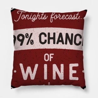 Wine Lover Gift For Wine Drinking Pillow