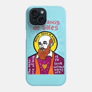 St Francis de Sales Phone Case