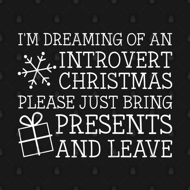 Introvert Christmas by LuckyFoxDesigns