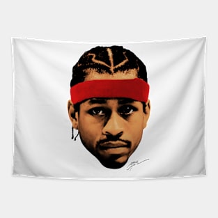 Allen Iverson Big Face Tapestry