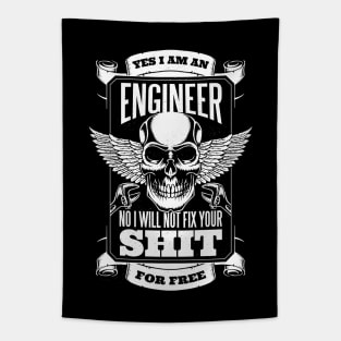 I AM AN ENGINEER Tapestry