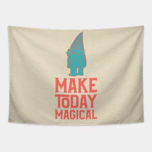 Magic Garden Gnome Funny Tapestry