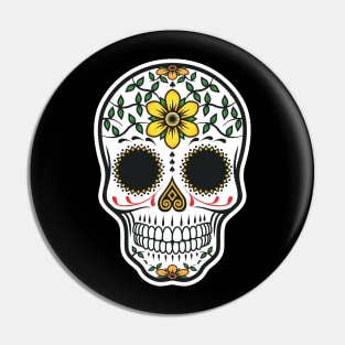 Sugar Skull Pin