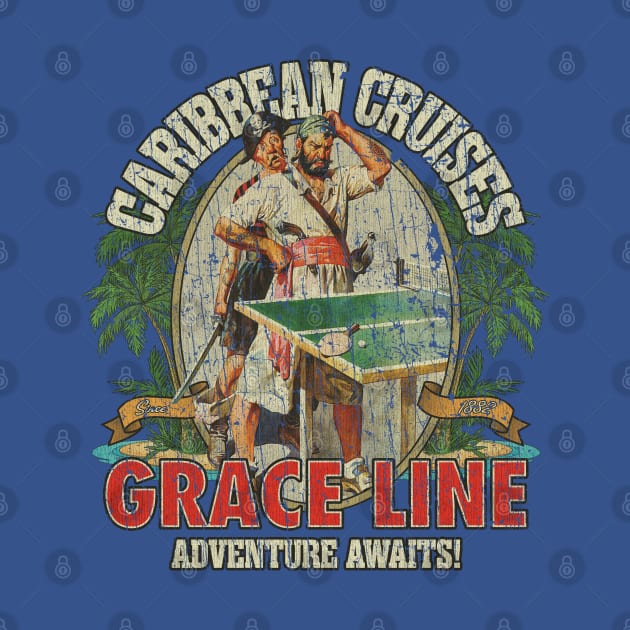 Grace Line Caribbean Cruises 1882 by JCD666