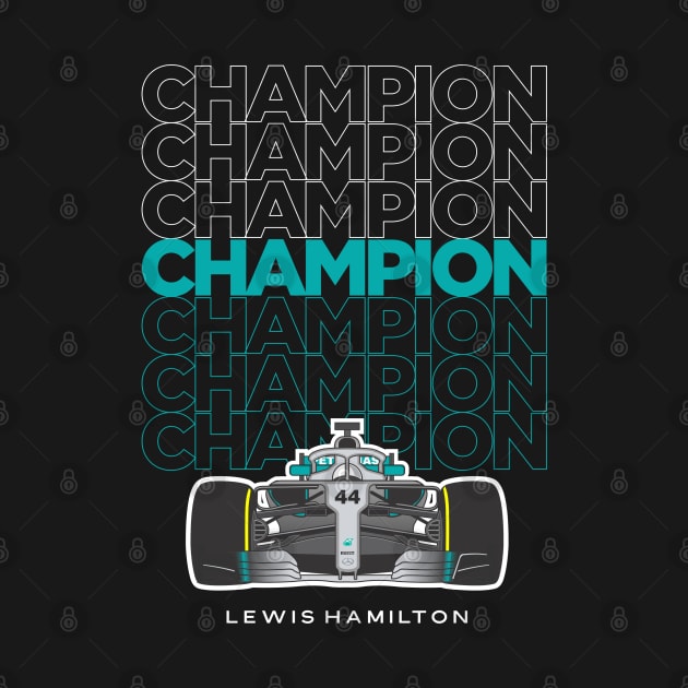 Lewis Hamilton Champion by jaybeetee