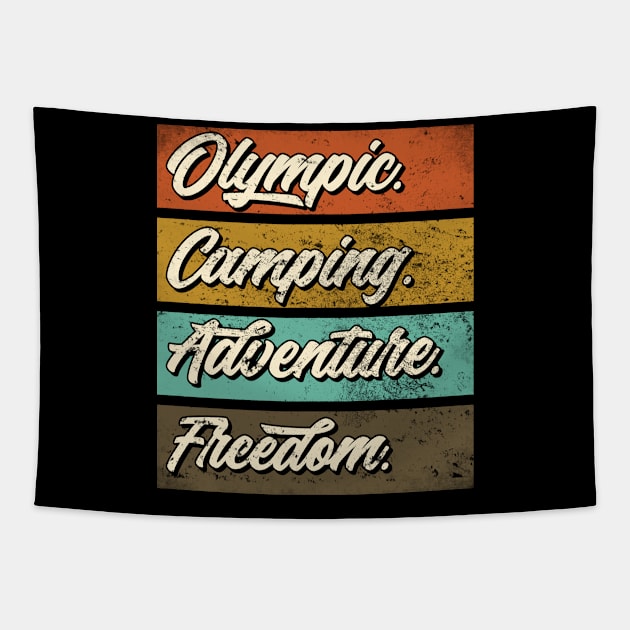 Olympic national park gift. Perfect present for mom mother dad father friend him or her Tapestry by SerenityByAlex