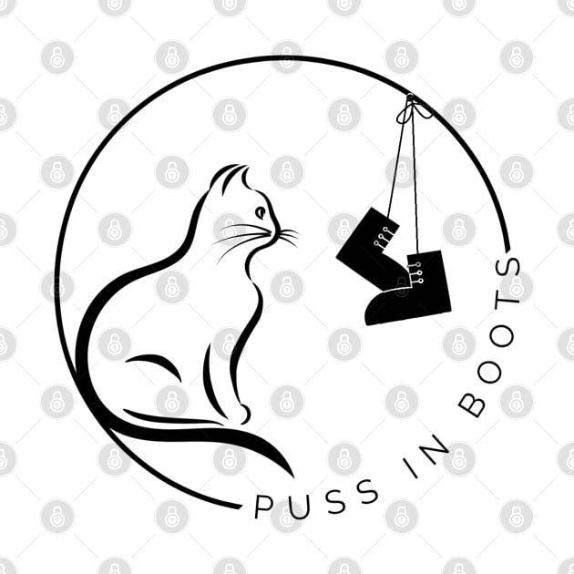 Puss In Boots logo by Micapox