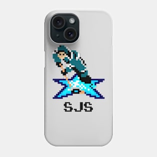 16-Bit Ice Hockey - San Jose Phone Case