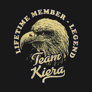 Kiera Name - Lifetime Member Legend - Eagle T-Shirt