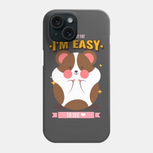 Cute Chubby Hamster Phone Case