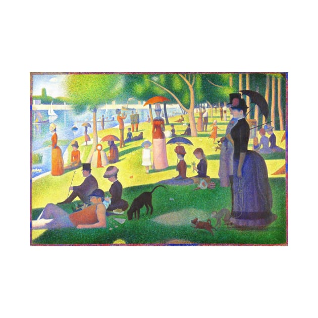 Georges Seurat A Sunday On La Grande Jatte by fineartgallery