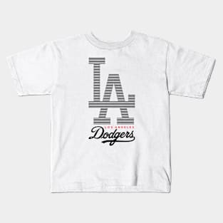 Los Angeles Dodgers LA logo Distressed Vintage T-shirt 6 Sizes S