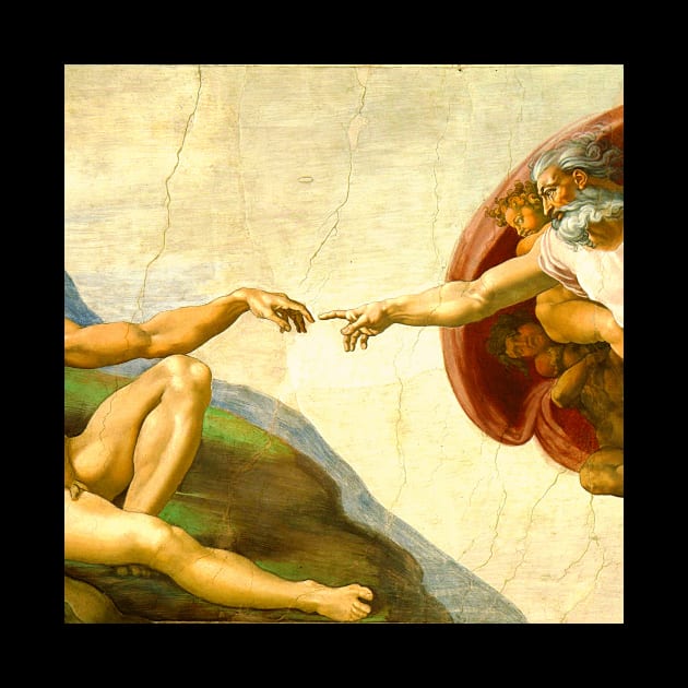 Creation of Adam - Hands and Fingers Michelangelo Sistine Chapel by CONCEPTDVS