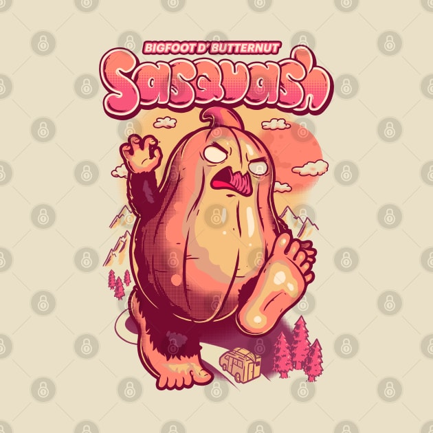 Bigfoot D' Butternut Sasquash by wehkid