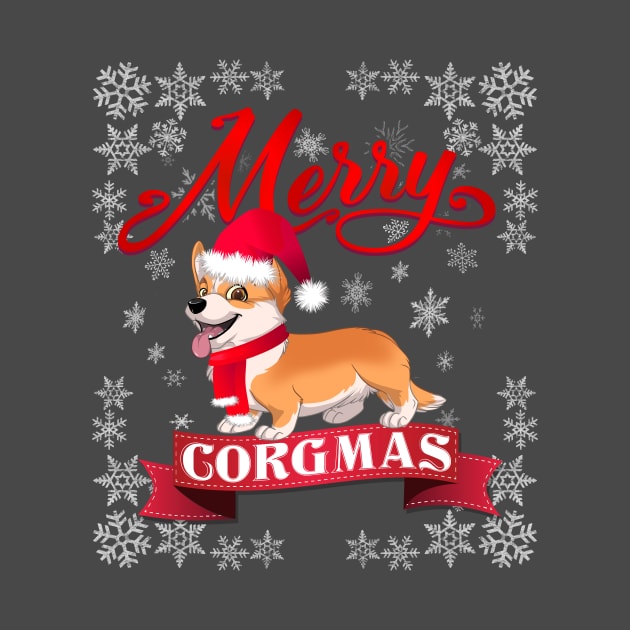 Merry Corgmas by MasterConix