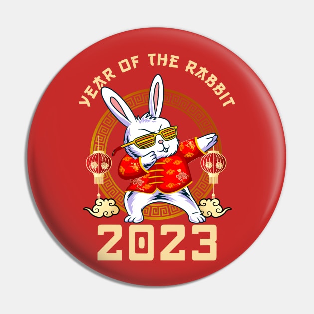 Dabbing Rabbit Year of the Rabbit 2023 Chinese New Year 2023 Pin by Jhon Towel