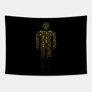 Lights Man (4) Tapestry