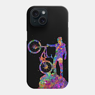 Downhill mountain bike Phone Case